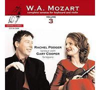 Wolfgang Amadeus Moza W. A. Mozart: Complete Sonatas for Keyboard and Viol (CD)
