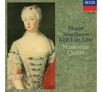 Mozart Wa-Quatuors K 458-465-590-Musikverein Quartet-