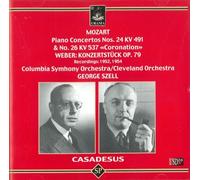 MOZART/WEBER - PIANO CONCERTOS 24 & 26