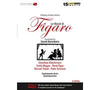 Le Nozze Di Figaro (DVD) Mozart Barenboim Pape Roschmann Magee