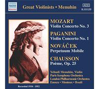 Various Composers Violin Concertos (Menuhin, Paris So, Lpo, Enescu) (CD) Album