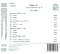 Mozart Wolfgang Amad – Sonate X Pf Vol.3 (Integrale) – NAXOS