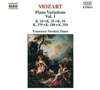 Mozart Wolfgang Amad - Variazioni X Pf Vol.1: K 24, 25, 54