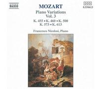 Mozart Wolfgang Amad – Variazioni X Pf Vol.3: K 455, 460 – NAXOS