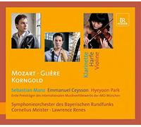 Mozart Wolfgang Amadeus - Clarinet Concerto/Harp Concerto/Violin Concerto