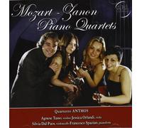 Mozart-Zanon Piano 4tets - Quartetto Anthos (Audio cd)