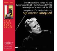 Mozarteum Orchester/Lonquich - MOZART:PIANO WORKS