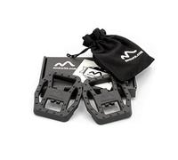 mozartt.com Senza SPD e Look X-Track - Adattatori per pedali piatti | Adattatore che converte senza clip in pedali piatti