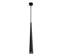 Mozeny Mini Illuminazione A Sospensione A Soffitto Lampada A Sospensione A Cono in Alluminio Lampadario A Tubo Lungo A LED Nero Faretti A Barra Lampade A Sospensione A Luce Ambientale sul Comodino