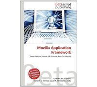 Mozilla Application Framework: Cross-Platform, About: URI Scheme, Add-On (Mozilla)