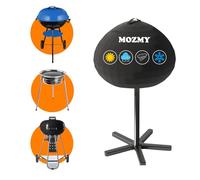 MOZMY Telo di copertura impermeabile per barbecue George Foreman, rotondo, Ø 50 cm, tessuto Oxford 420D, per esterni, per barbecue