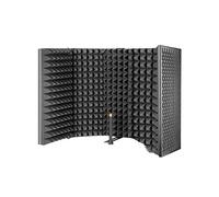 Mozos MSHIELD Cabin Pro - Pannello di isolamento professionale per microfono, cabina, design a 5 pannelli