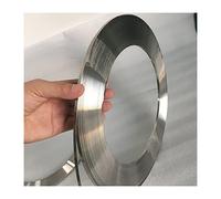 MOZTO 1 Pz 301 in Acciaio Inox Stretto Foglio di Striscia di Lunghezza del Rotolo 5 M, Larghezza 5mm 10mm 20mm di Spessore 0.1/0.15/0.2/0.3/0.4/0.5mm (Size : 0.5mm x 20mm x 5 M)