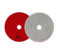 Mozulon 1 pz. Dischi for lucidatura diamantati da 4 pollici, grana 30-6000, for levigatura a umido/asciutto di granito, pietra, cemento, marmo(400grit)