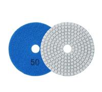 Mozulon 1 pz. Dischi for lucidatura diamantati da 4 pollici, grana 30-6000, for levigatura a umido/asciutto di granito, pietra, cemento, marmo(50grit)
