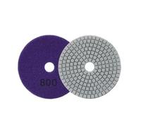 Mozulon 1 pz. Dischi for lucidatura diamantati da 4 pollici, grana 30-6000, for levigatura a umido/asciutto di granito, pietra, cemento, marmo(800grit)