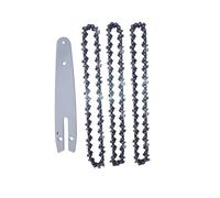 Mozulon 4 pezzi di catena for motosega da 6 pollici 1/4" .043" 37DL Catena for motosega elettrica Ricambi for taglio rami di legno
