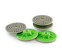 Mozulon Disco diamantato a secco for lucidatura di piastrelle in ceramica, ardesia, marmo, quarzo, smussatura e rifinitura dei bordi, 5 pezzi/lotto