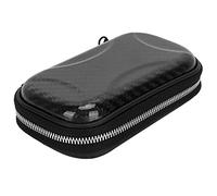 MOZUO Slim Minimalist Men's Wallet, Multi-Purpose Carbon Fiber ID Card Wallet Holds ID, Various Cards (Black and Red) (Black)