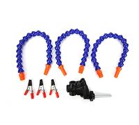 MOZUO Strumenti Di Saldatura Del Braccio, Bracci a Mano D'aiuto, 3 Morsetti a Mano Flessibile Con Base Fissa in Lega in Lega Di Alluminio per Saldatura Di Riparazione Elettronica