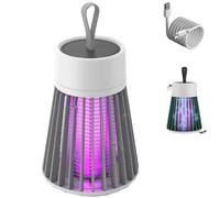 Mozz Guard Mosquito Zapper, 2 in 1portable Cordless Outdoor Waterproof Camping Lamp, 2025 New MozzGuard Suitable for Home, Camping, Picnic (White)