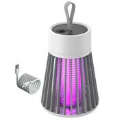 Mozz Guard - Mozzguard, Bug Zapper Outdoor, Mosquito Zapper for Backyard, Patio, Camping, and Garden Use (Grey)