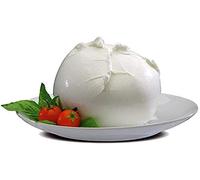 MOZZARELLA FRESCA DI GIORNATA DI LATTE DI BUFALA CAMPANA - 1 PEZZO DA 1KG + 250GR DI RICOTTA DI BUFALA