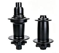 Mozzetto MTB per boost 110x15 6 Viti Disco Mozzetto MTB per boost | Interasse per boost 110x15, montaggio 6 viti, freno a disco, alluminio nero, anteriore MTB
