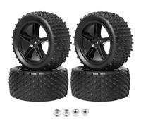 Mozzi esagonali da 12 mm compatibili con pneumatici per buggy fuoristrada 1/10 e inserti in schiuma per set di ruote anteriori e posteriori di varie marche