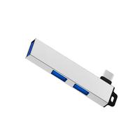 Mozzi leggeri di tipo C con 1 porta USB 3.0 e 2 porte USB 2.0, ideali per viaggi e uso quotidiano guscio in lega di alluminio dock di espansione USB