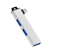 Mozzi leggeri di tipo C con 1 porta USB 3.0 e 2 porte USB 2.0, ideali per viaggi e uso quotidiano Shell in lega di alluminio Hub di tipo C