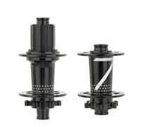 Mozzi MTB 32 Fori 4 Cuscinetti Thru Axle 7-12V | Alluminio e acciaio , 4 cuscinetti sigillati, freni disco 6 bulloni, 32 fori, nero viola(Black)