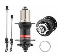 Mozzi Per Biciclette Hub Freno A Disco MTB Mountain Bike Sigillato Cuscinetti Mozzo Cuscinetto Fori Mozzi Bici 32 28 36 Fori Anteriore Posteriore Mozzo Sgancio Rapido 100/135mm ( Color : Black 28H )