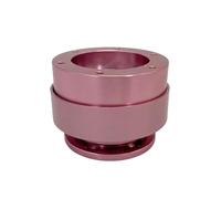 Mozzi Per Volante Auto Adattatore Per Mozzo A Sgancio Rapido Per Volante Da Corsa A 6 Fori Da 70 Mm Per MOZA Simagic M10 A/Mini Euro Ricambi Auto(Pink)