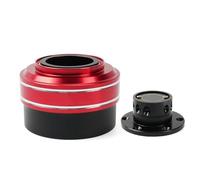 Mozzi Per Volante Auto Adattatore Per Mozzo A Sgancio Rapido Per Volante Da Gioco Simulatore Di Corse A 6 Fori Per MOZA Simagic M10 A/Mini Euro Truck 70MM QR040 Ricambi Auto(Red)