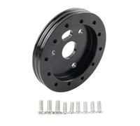 Mozzi Per Volante Auto Adattatore Per Mozzo Volante Da 0,5" A 1", 70 Mm, 5/6 Fori, Per Distanziale Di Conversione Grant A 3 Fori(0.5inch Black)