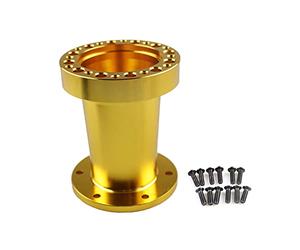 Mozzi per Volante Auto Distanziale Mozzo Volante Mozzo Volante Universale per Auto Kit universale a sgancio rapido Volante Booster Volante rialzato 51/76/101 MM Kit Adattatore Distanziale Volante