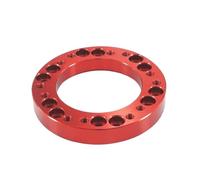 Mozzi Per Volante Auto Kit Adattatore Per Mozzo Volante In Alluminio Da 12 Mm Distanziale Adattatore Per Foro Volante Viola(Red)
