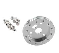 Mozzi Per Volante Auto Mozzo Convertitore A 3 Fori Per Adattatore Volante Per Auto Da 70 Mm 35 Mm E 74 Mm Parti Del Telaio Ricambi Auto(Argento)
