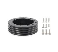 Mozzi Per Volante Auto Mozzo Da 1" Per Volante A 6 Fori Per Adattatore For Grant Forever Sharp APC A 3 Fori(Black)