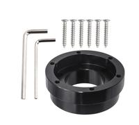 Mozzi Per Volante Auto Per Logitech G29 G920 G923 70mm Racing PCD Game Modifica Adattatore Per Volante Da Gioco Da 13/14 Pollici(Black)