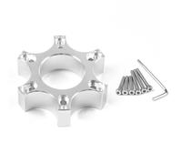 Mozzi Per Volante Auto Piastra Adattatrice Per Volante Per Thrustmaster T300RS Da 70 Mm(Argento)