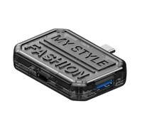 Mozzi portatili di tipo C trasparenti 4K HDTV Potente PD100W Ricarica Swifts 5Gbps Connessione USB C Uscita video 4K per Visual