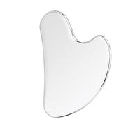 Mozziibazy Gua Sha in acciaio inossidabile Strumenti facciali Guasha a forma di cuore per viso in metallo Gua Sha Stringere Massaggio della pelle Guasha Strumento di bellezza per il corpo Occhi Collo