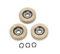 Mozzo a 36 denti, ingranaggi per bici elettrica Bafang, set da 3 pezzi con componenti in nylon e rame (rame)