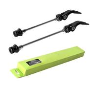 Mozzo a chiusura rapida per bicicletta, leva asse, chiusura rapida | Set di asse cavo anteriore e posteriore per ciclismo, mozzo della ruota, bici da strada, mountain bike, città e bici