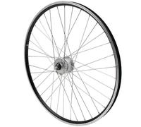 Mozzo a doppia parete in alluminio della ruota anteriore (illuminazione anteriore) - dado del mozzo e del cerchio Velox Er10 Shimano Dynamo Dh2N -2.4W - V-Brake 19C Noir