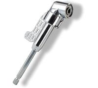 Mozzo a vite angolare con punta per cacciavite pieghevole multifunzione, attacco per trapano ad angolo retto, punta per trapano per cacciavite ad angolo di 90 gradi e prolunga angolare flessibile con