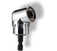 Mozzo a vite angolare con punta per cacciavite pieghevole multifunzione, attacco per trapano ad angolo retto, punta per trapano per cacciavite ad angolo di 90 gradi e prolunga angolare flessibile