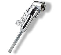 Mozzo a vite angolare con punta per cacciavite pieghevole multifunzione, attacco per trapano ad angolo retto, punta per trapano per cacciavite ad angolo di 90 gradi e prolunga angolare flessibile con